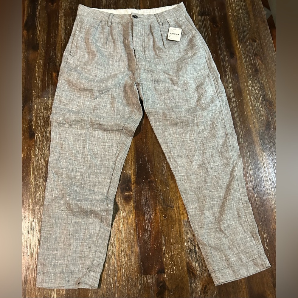 🆕🔥FREE PEOPLE 100% LINEN PANTS